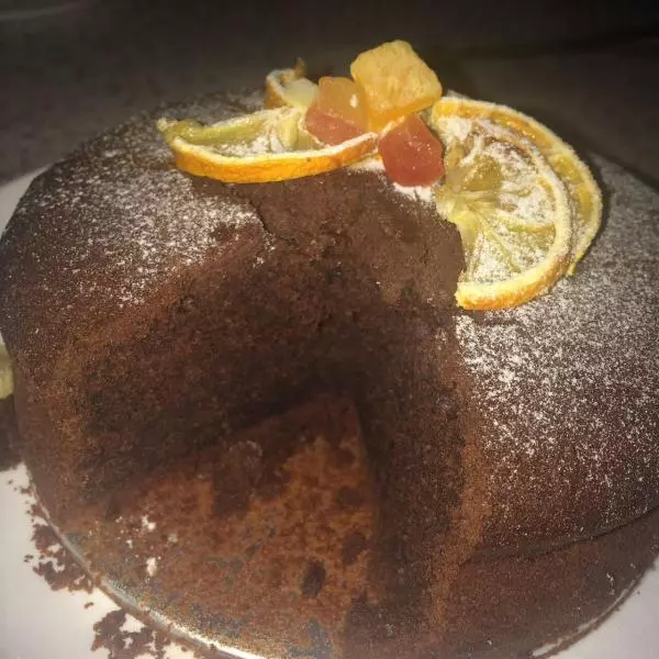 酸奶巧克力磅蛋糕  简单的生日蛋糕