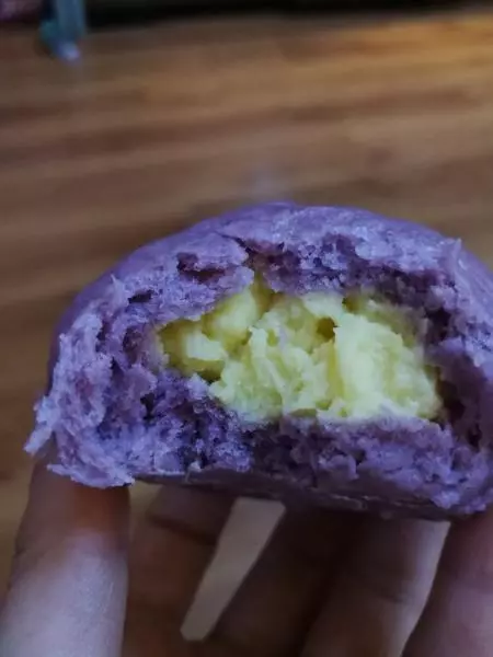 全麥紫薯奶黃包