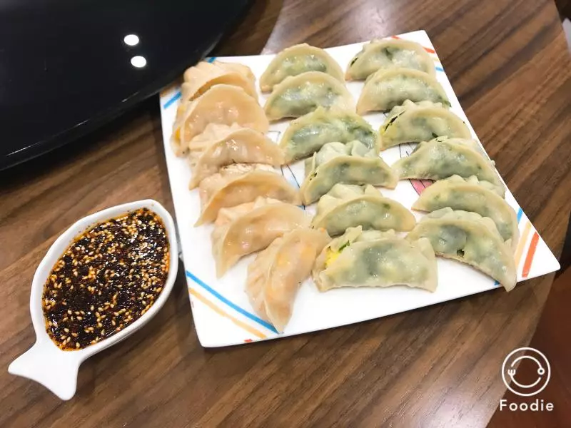 蝦仁玉米香菇胡蘿蔔餡餃子