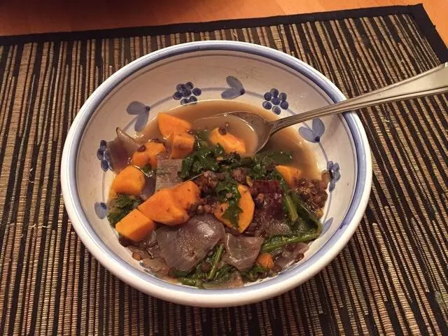 小扁豆蔬菜乱炖(Lentil Stew)