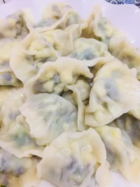 蛤蜊素馅儿水饺