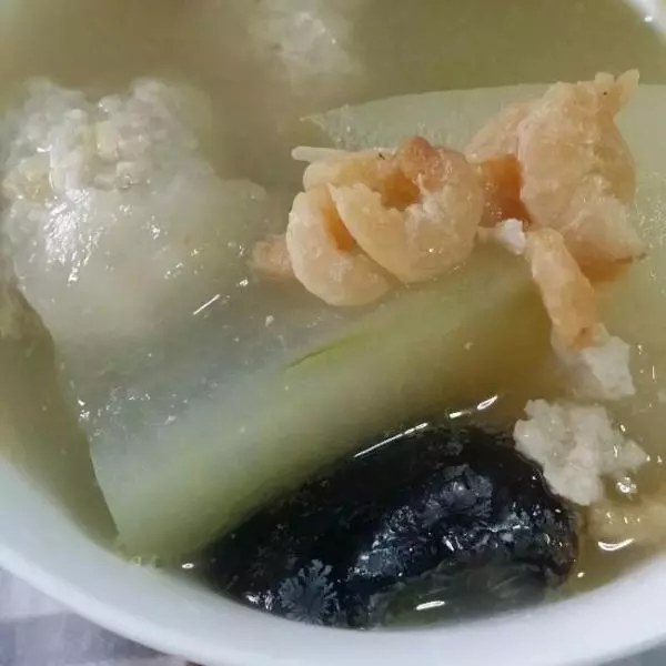 肉丸皮蛋冬瓜湯