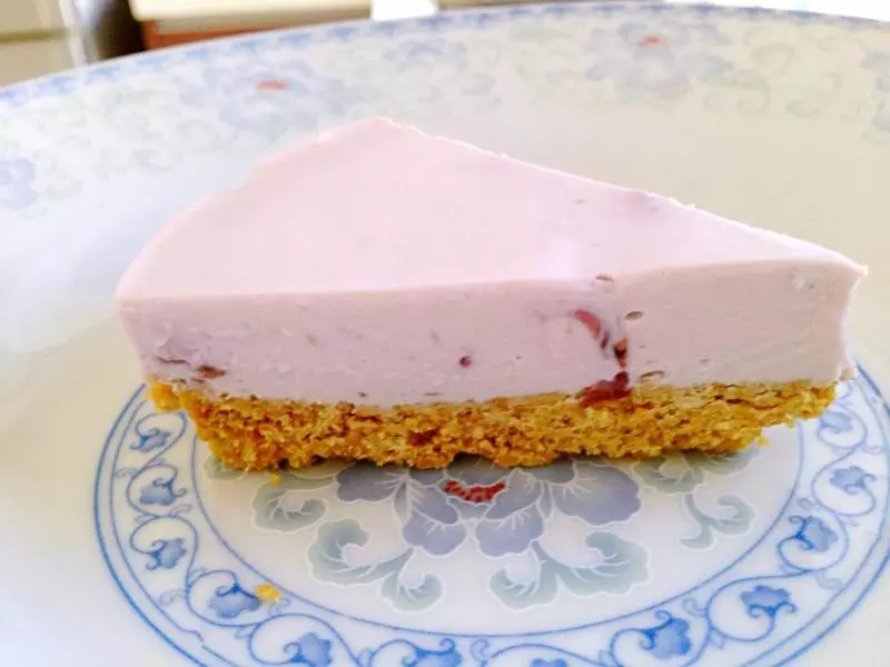蓝莓冻芝士饼【免烤】