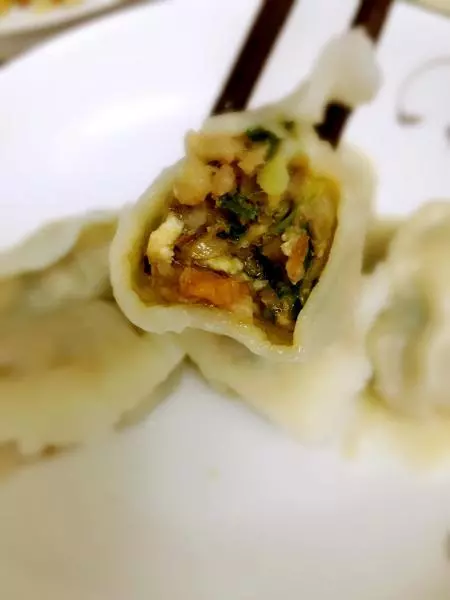 麻蛤饺子