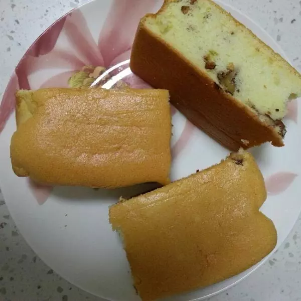 核桃仁红枣蛋糕