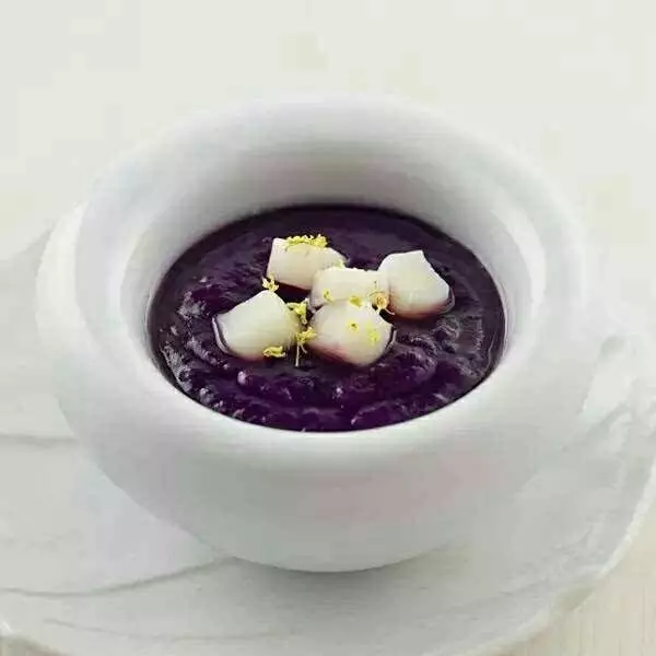 紫薯年糕羹（贝太厨房）