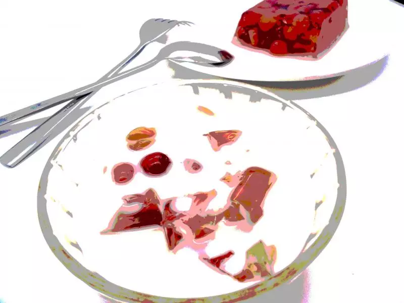 水晶樱桃冻——减脂零食