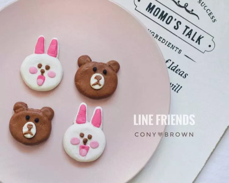 LINE FRIENDS—可妮兔?布朗熊汤圆