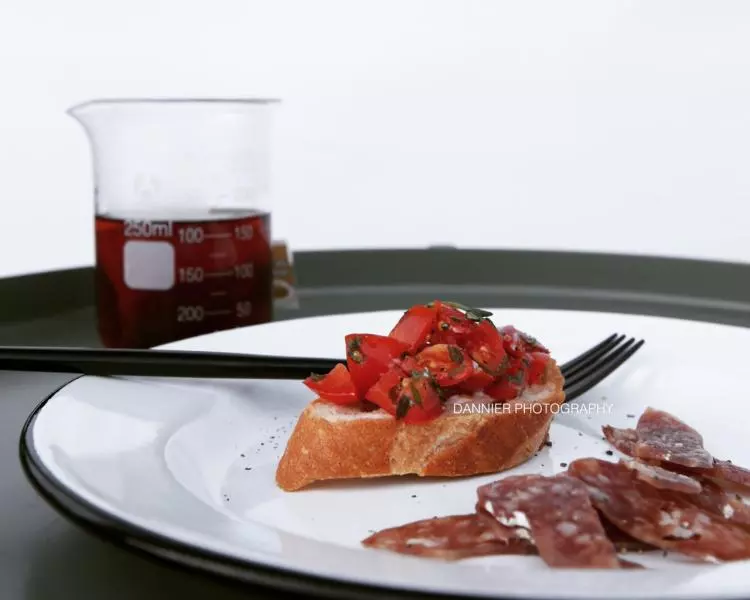 Bruschetta经典意式番茄香脆面包片