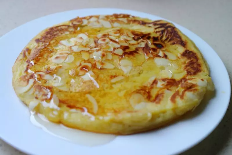 杏仁早餐薄饼 Almond pancake