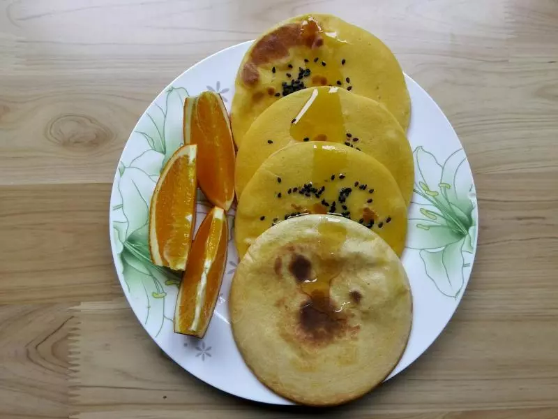 芝麻玉米饼（快捷早餐）
