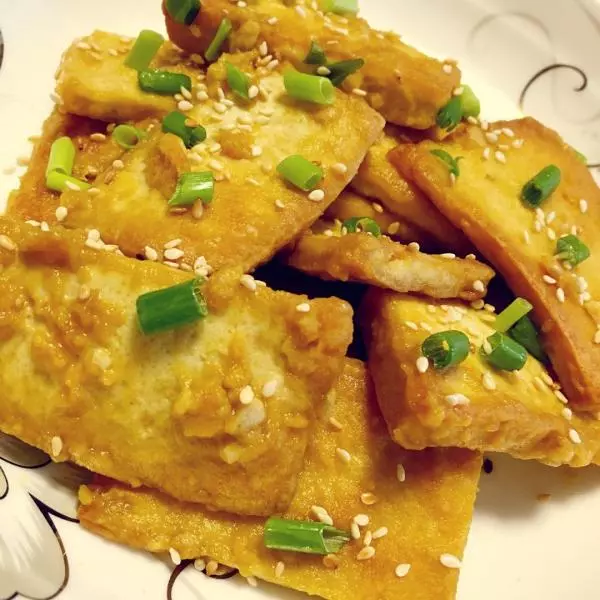 鹹蛋黃焗豆腐