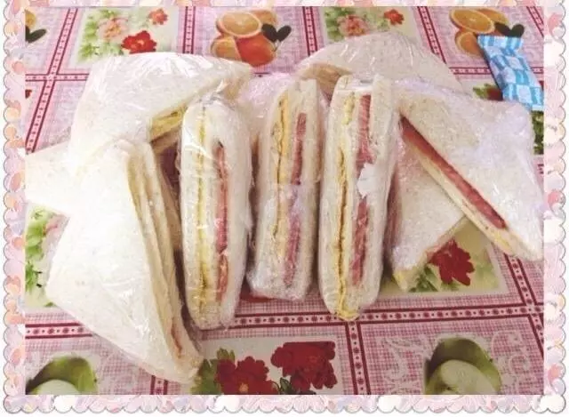 homemade sandwich