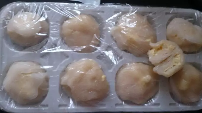 水晶奶黄饼（生粉、糯米粉）