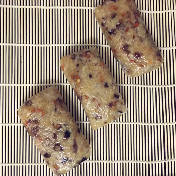 冬菇虾米粢饭团