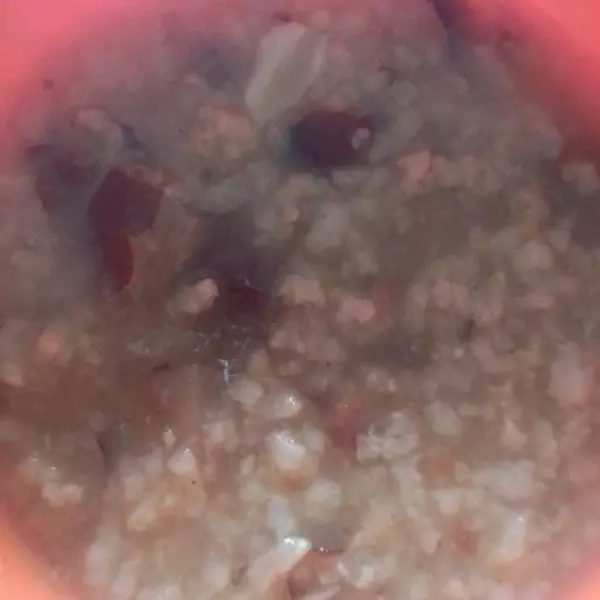 红枣莲子粥