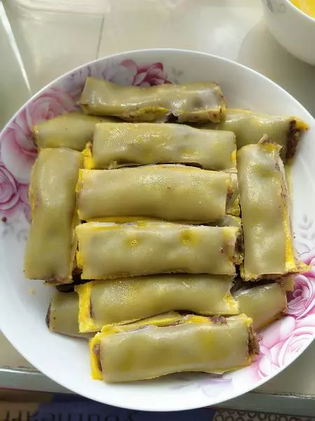 红豆豆沙卷