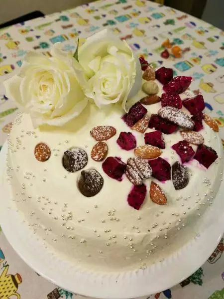 浪漫蛋糕装饰白色系
