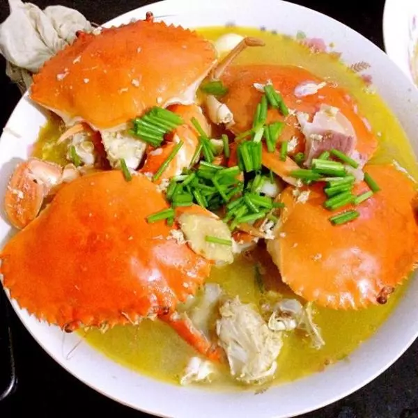 海鲍菇青蟹汤