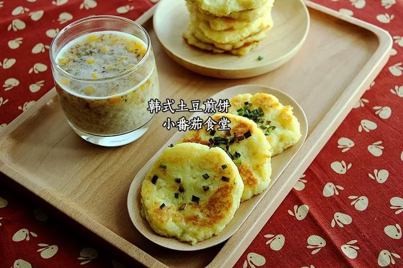 韓式土豆煎餅，早餐好夥伴。