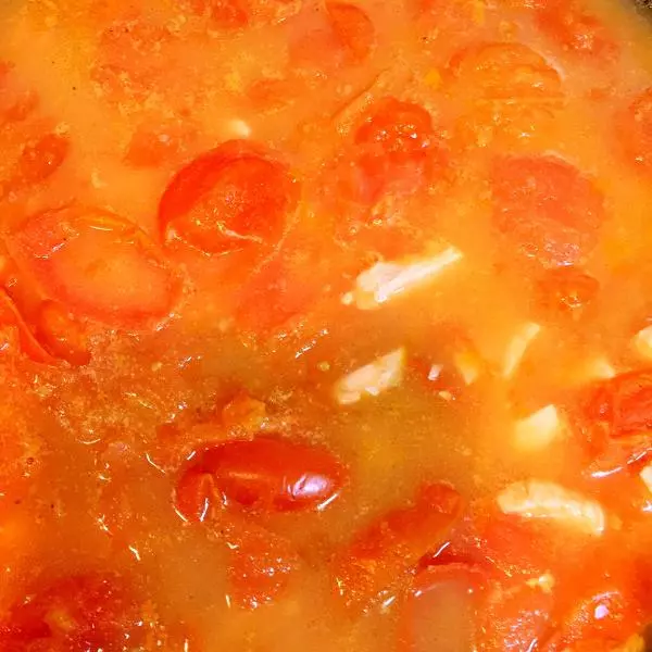番茄三文鱼浓汤（减脂必备）