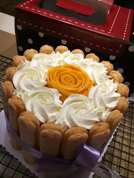 芒果千層蛋糕