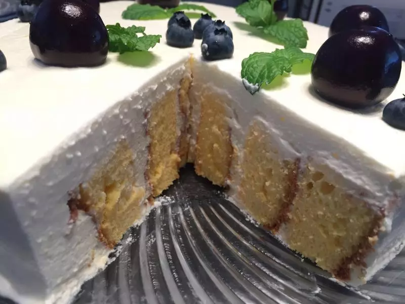 百香果漩涡蛋糕