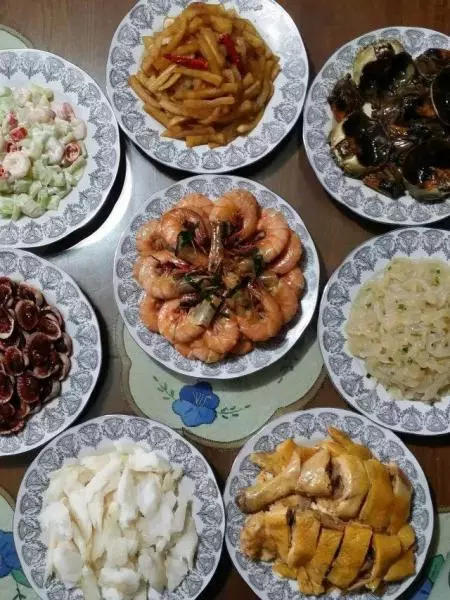 宁波风味年夜饭八冷盘