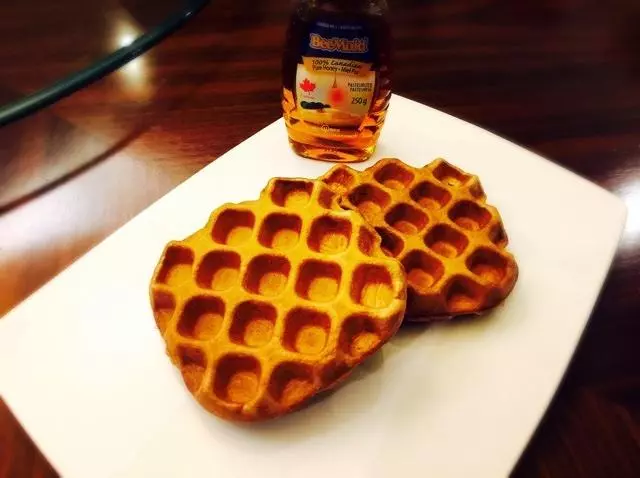 爱心Waffle华夫饼