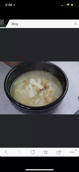 韓國明太魚絲湯