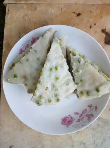 家庭简易版蒸豌豆糕