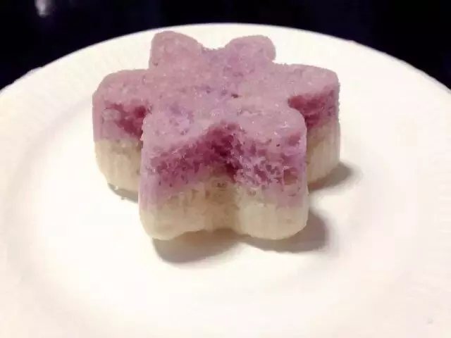 雙色紫薯發糕