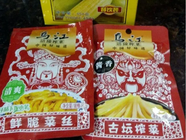 快手菜—烏江榨菜炒金針菇