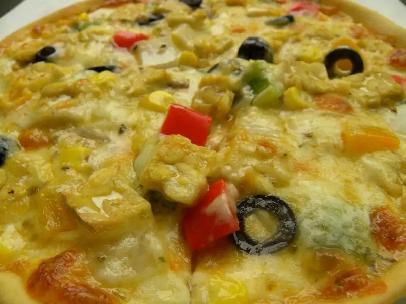 天貝蔬菜披薩