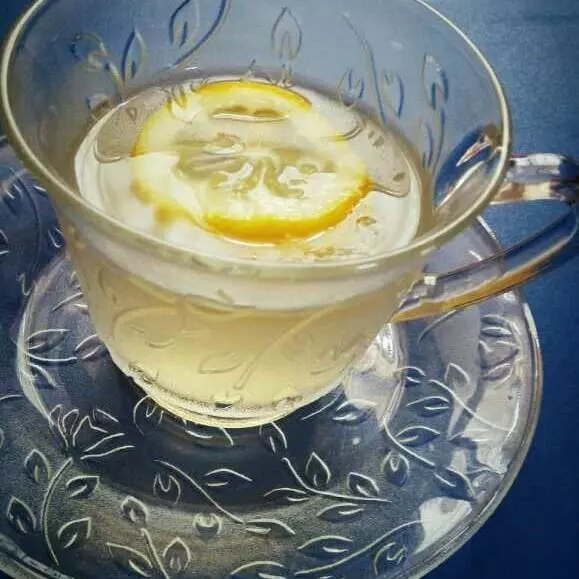 柠檬蜂蜜龙井茶