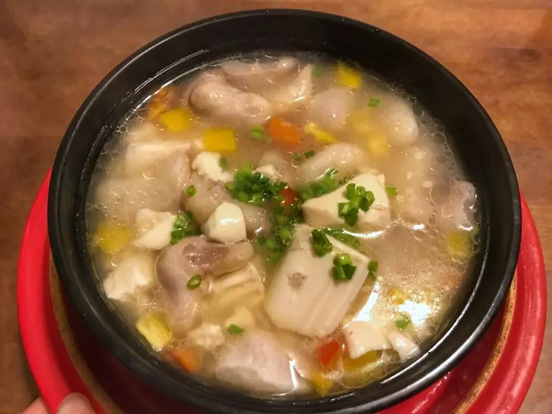 菱角燒豆腐