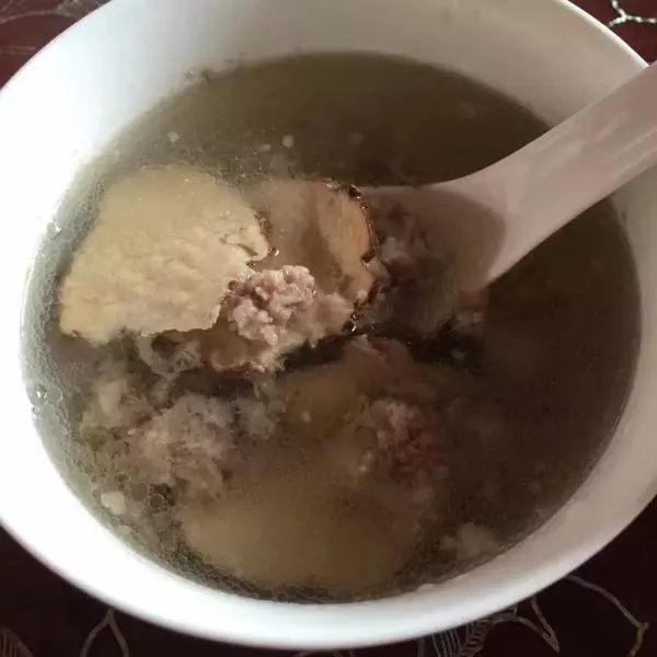 虎乳菌瘦肉汤