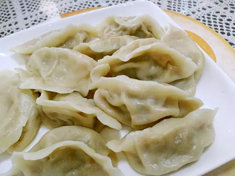 牛肉芹菜馅水饺