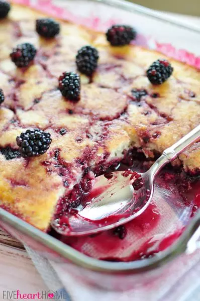 blackberry cobbler