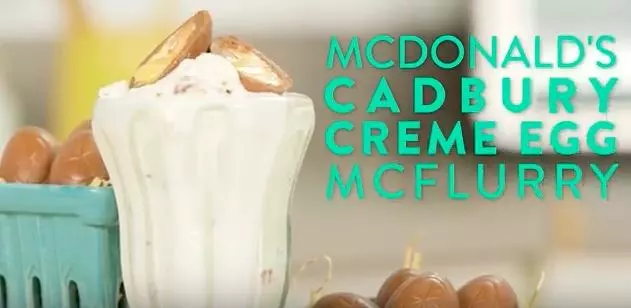 复活节麦旋风-Cadbury Creme Egg McFlurry - Brandi Milloy