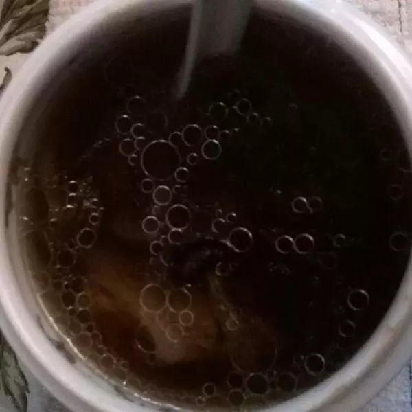 茶树菇扇骨汤（懒人版）