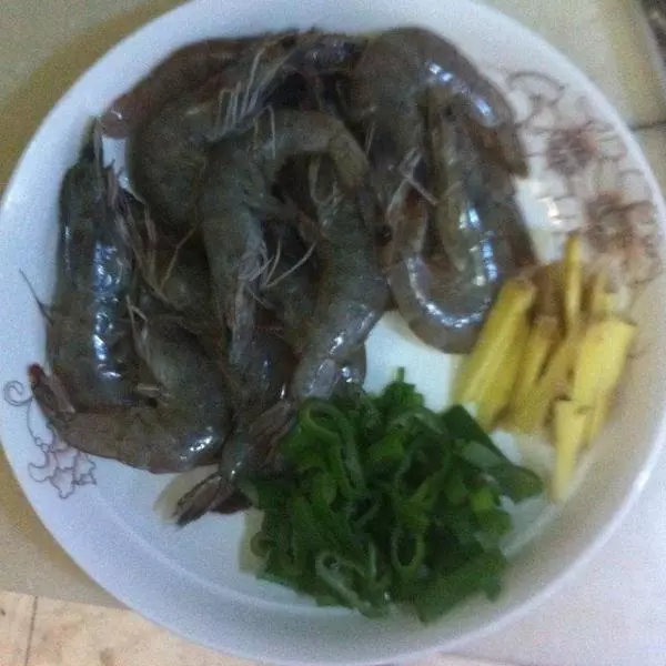 炒青蝦