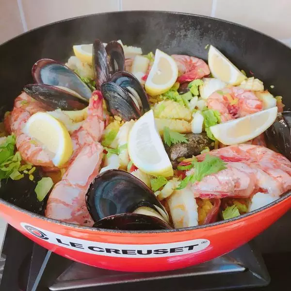 西班牙海鲜饭 Seafood Paelle