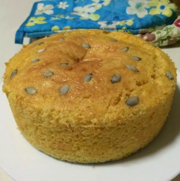 南瓜枸杞蛋糕（无油无泡打粉）