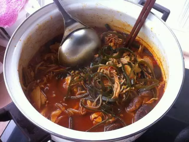 韓式牛肉辣湯