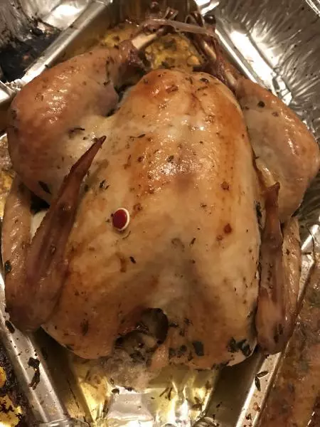 感恩節簡易版烤火雞