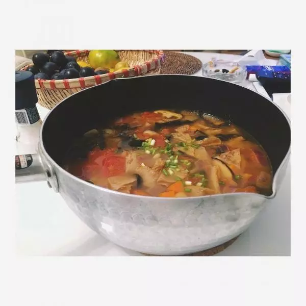 “暖暖蔬菜汤”