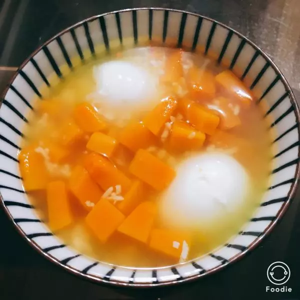 低卡减肥餐—南瓜笨蛋酒酿汤