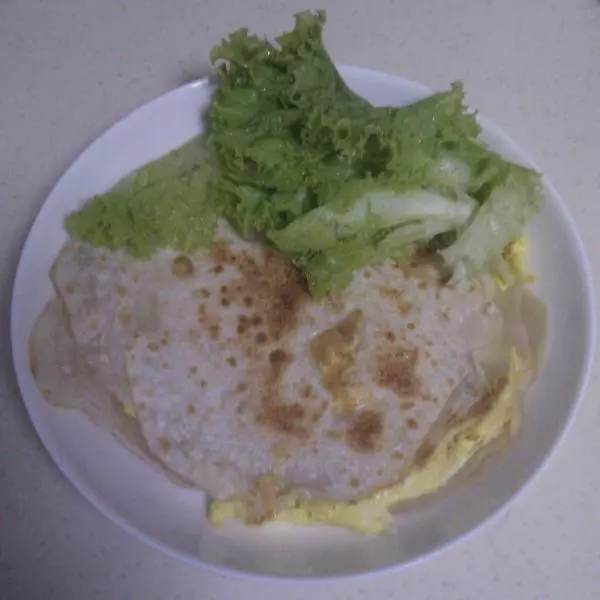 饺子皮版鸡蛋灌饼