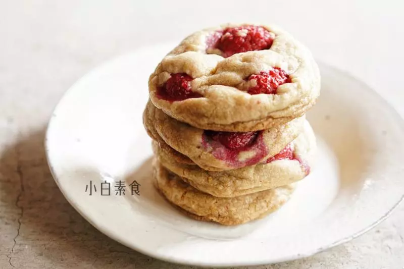 vegan爆浆莓果柠檬大cookie